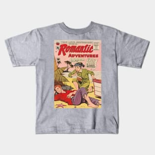 Vintage "Romantic Adventures" Cover Kids T-Shirt